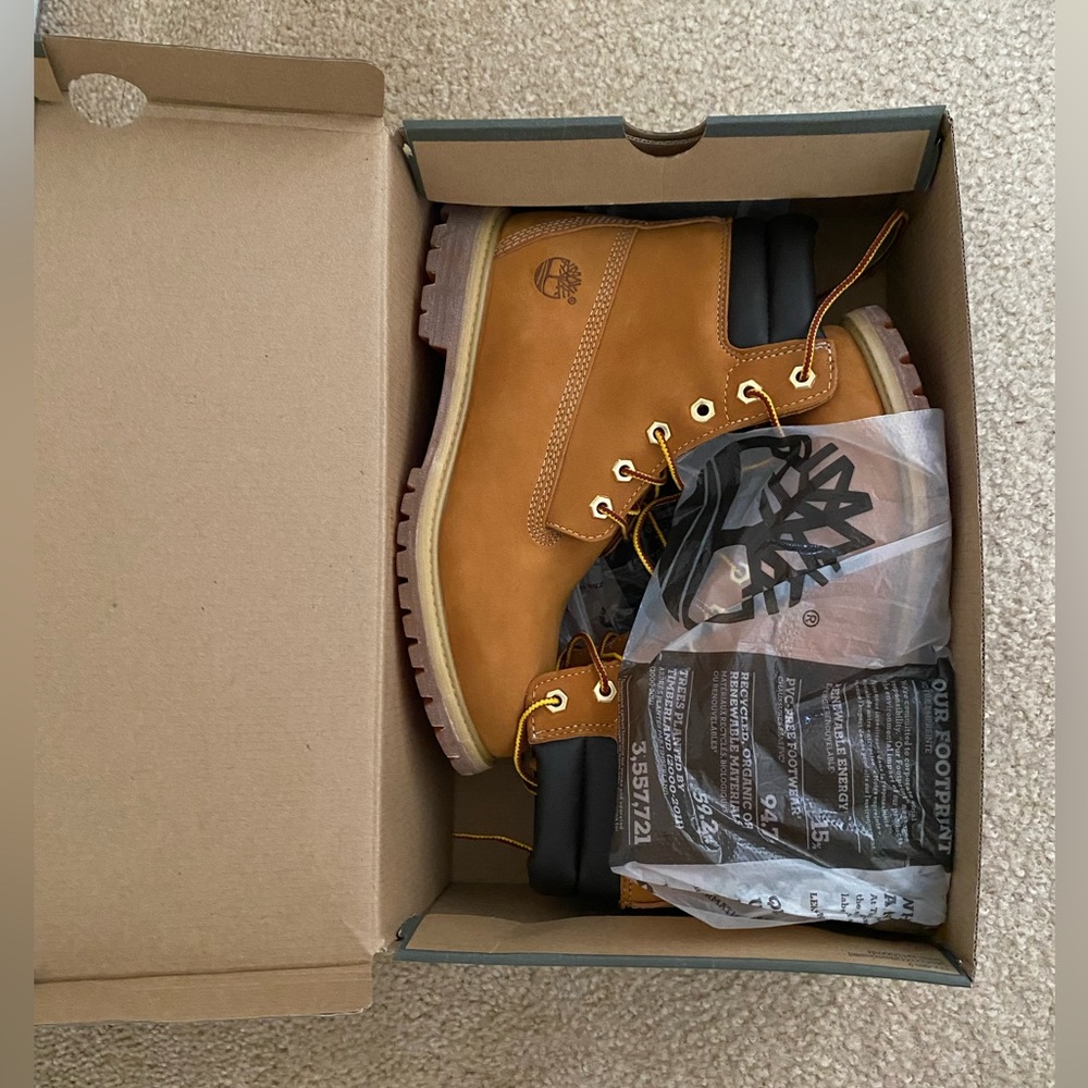 Timberland Boots - wore once. For about 4 hours.